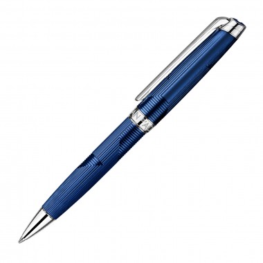 Stylo Bille Caran d'Ache - Leman Bleu Marin - dessus