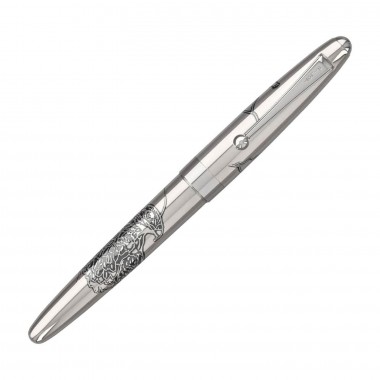 Stylo-plume Pilot Silver Faucon - Argent Massif - Plume B