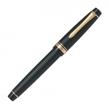 Stylo-plume M PILOT Justus 95 - Noir grainé Attributs Dorés