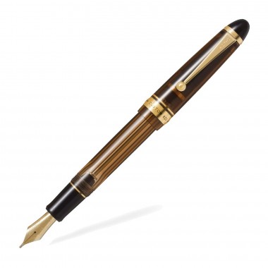 Stylo-plume B PILOT Custom 823 - Brun Transparent