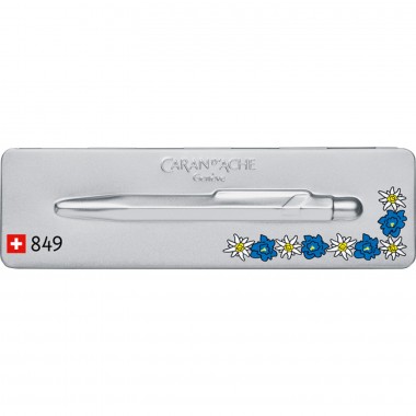 Stylo Bille 849 Caran d'Ache EDELWEISS - avec Étui