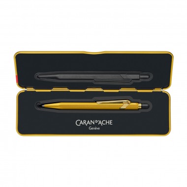 Stylo Bille 849 Caran d'Ache GOLDBAR -