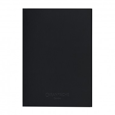 Carnet Caran d'Ache COLORMAT-X A5 Noir - couverture