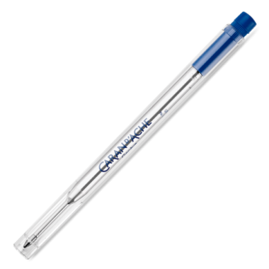 Recharge bille Caran d'Ache Goliath Bleue Moyenne